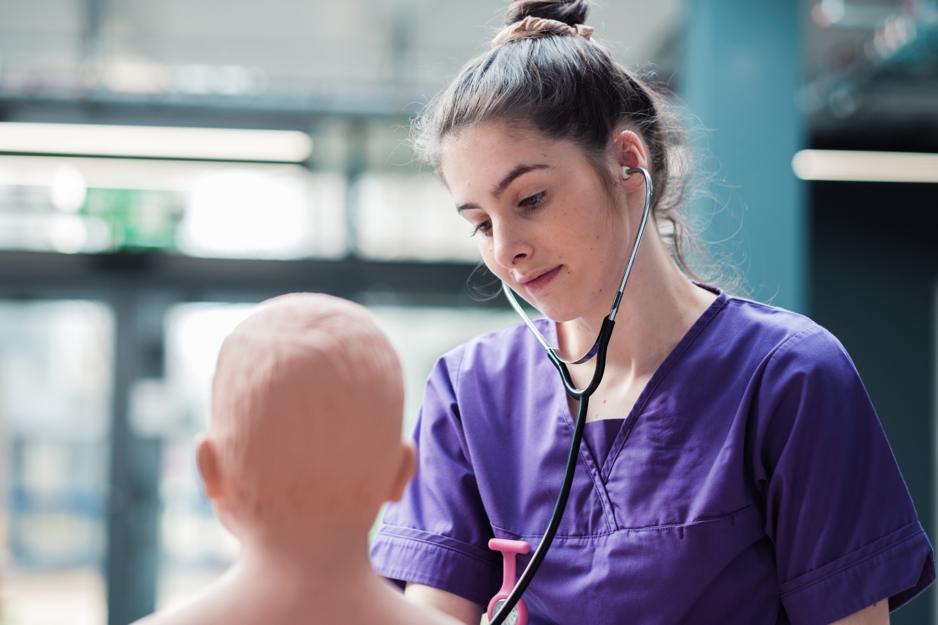 Nursing student at Wrexham University