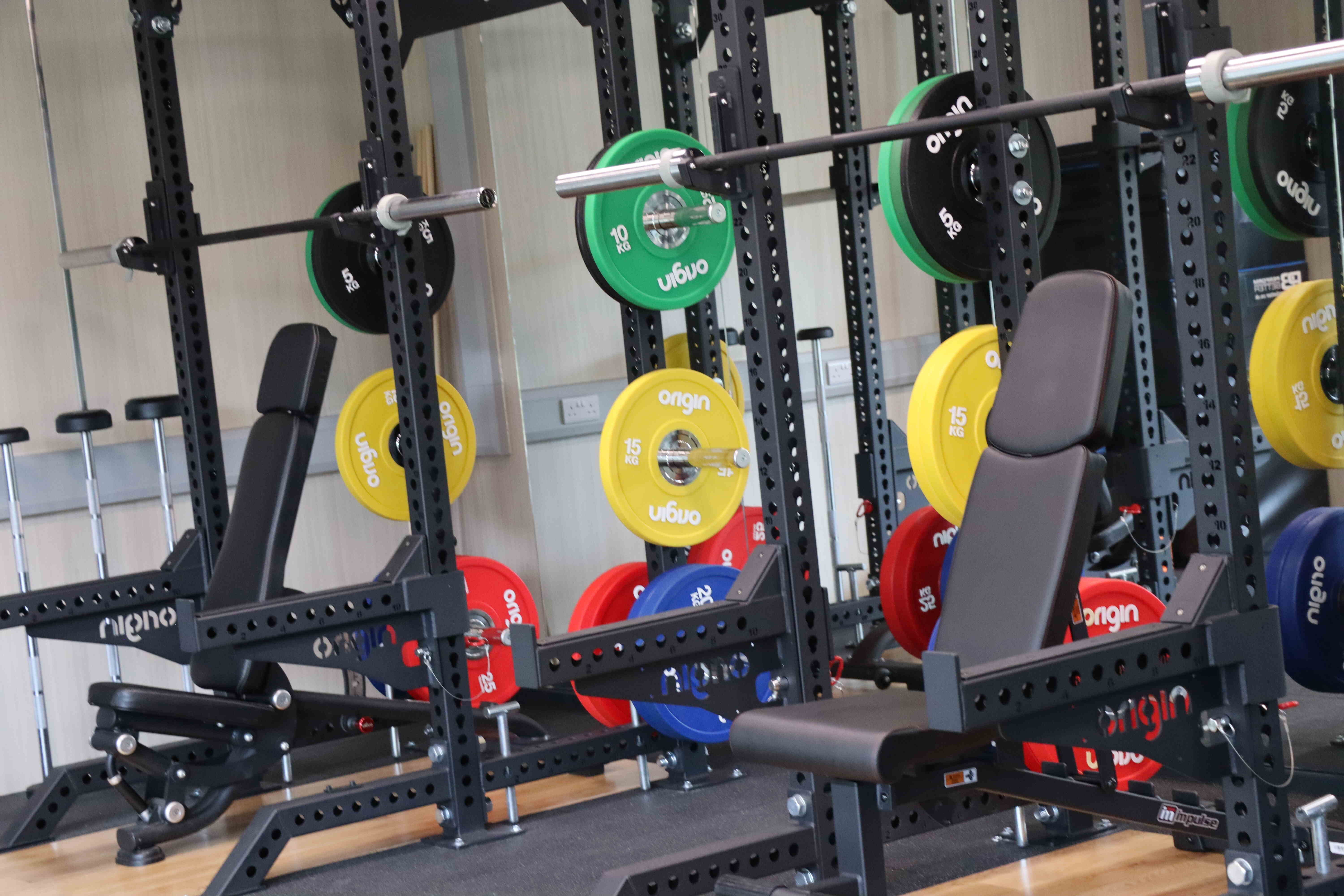 weights in biomechanics lab