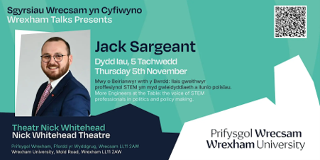 Jack Sargeant at Wrexham Talks