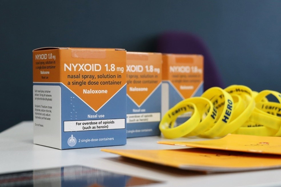 A picture of the Naloxone drug
