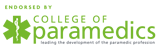 College of Paramedics endorsement logo