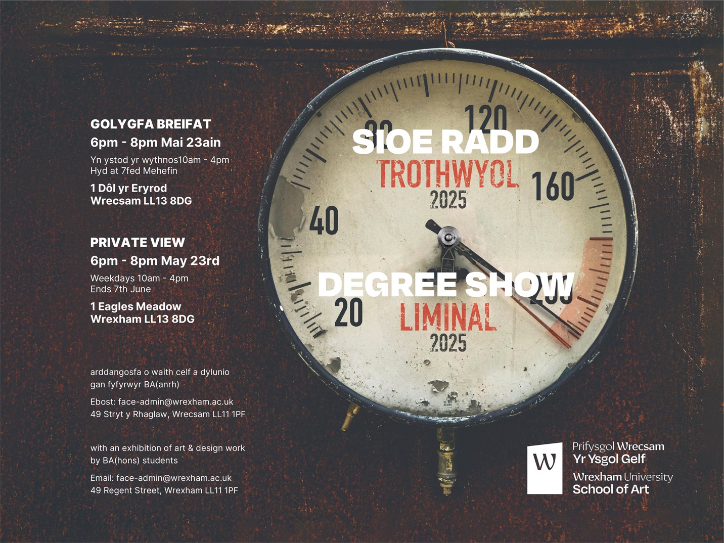 Image of the degree show poster