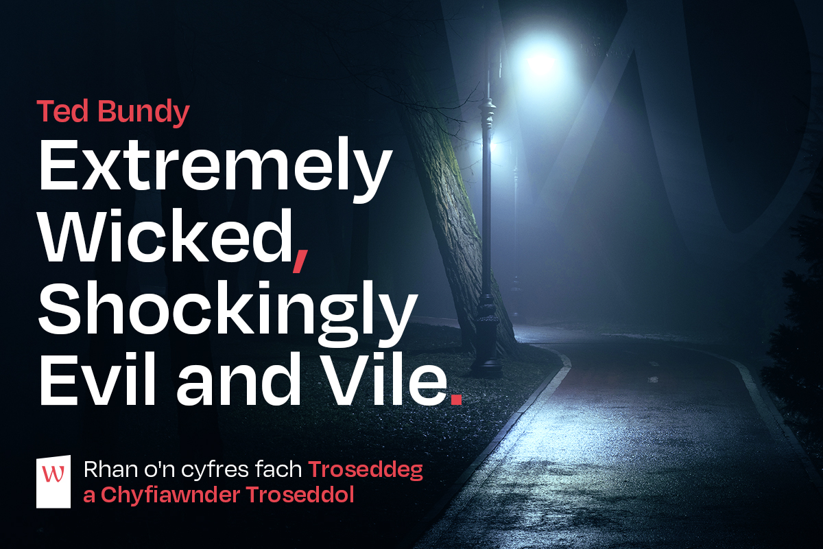 Ted Bundy event poster