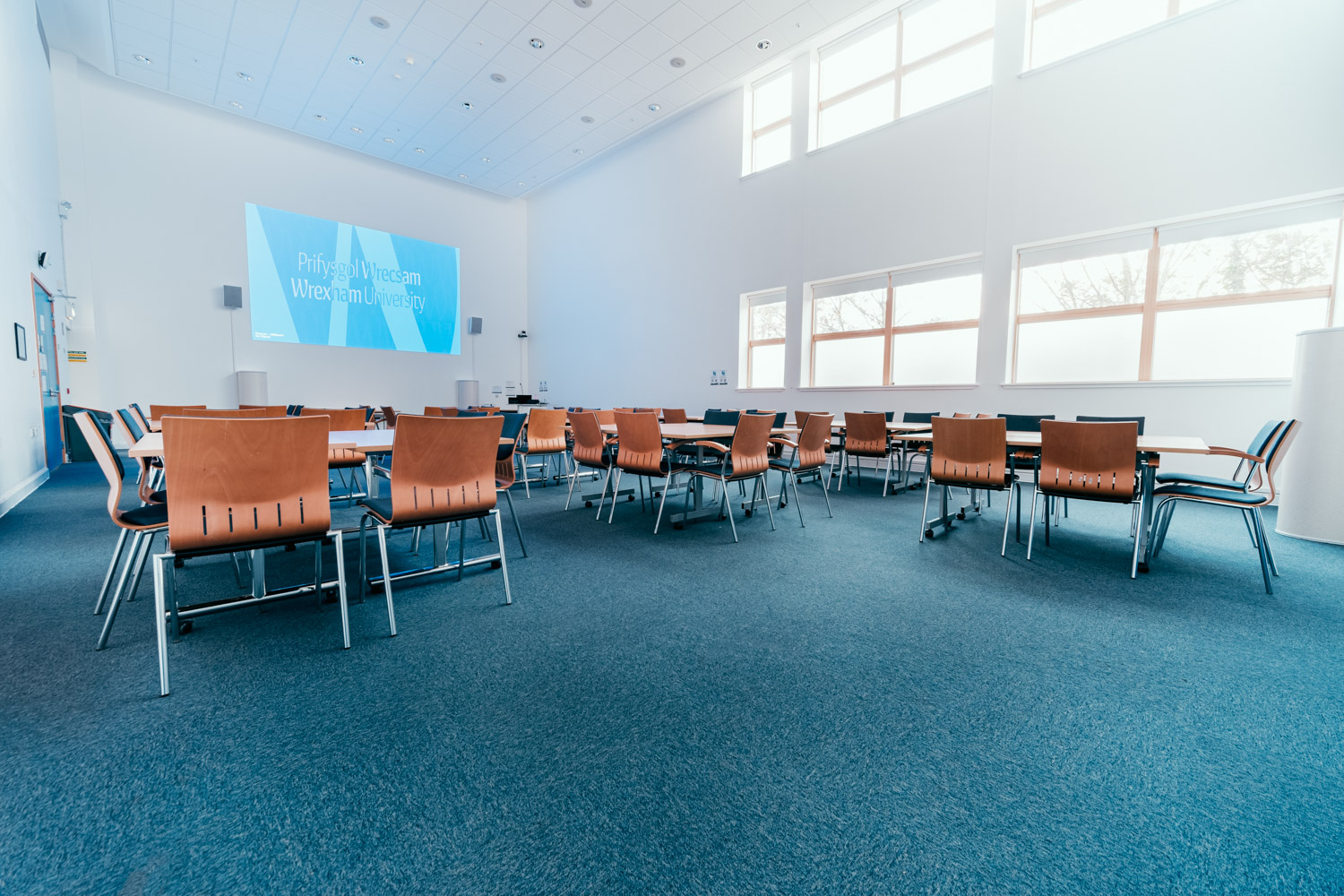 Wide look at conference room