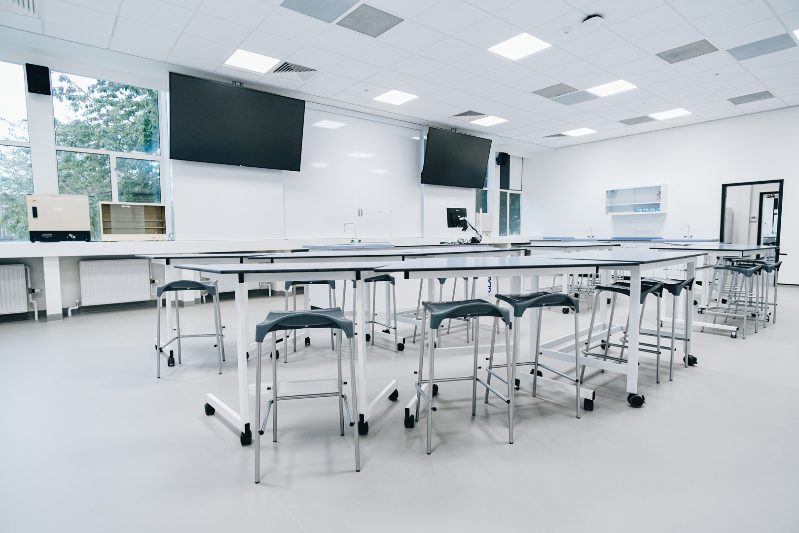 Image of the students science laboratory