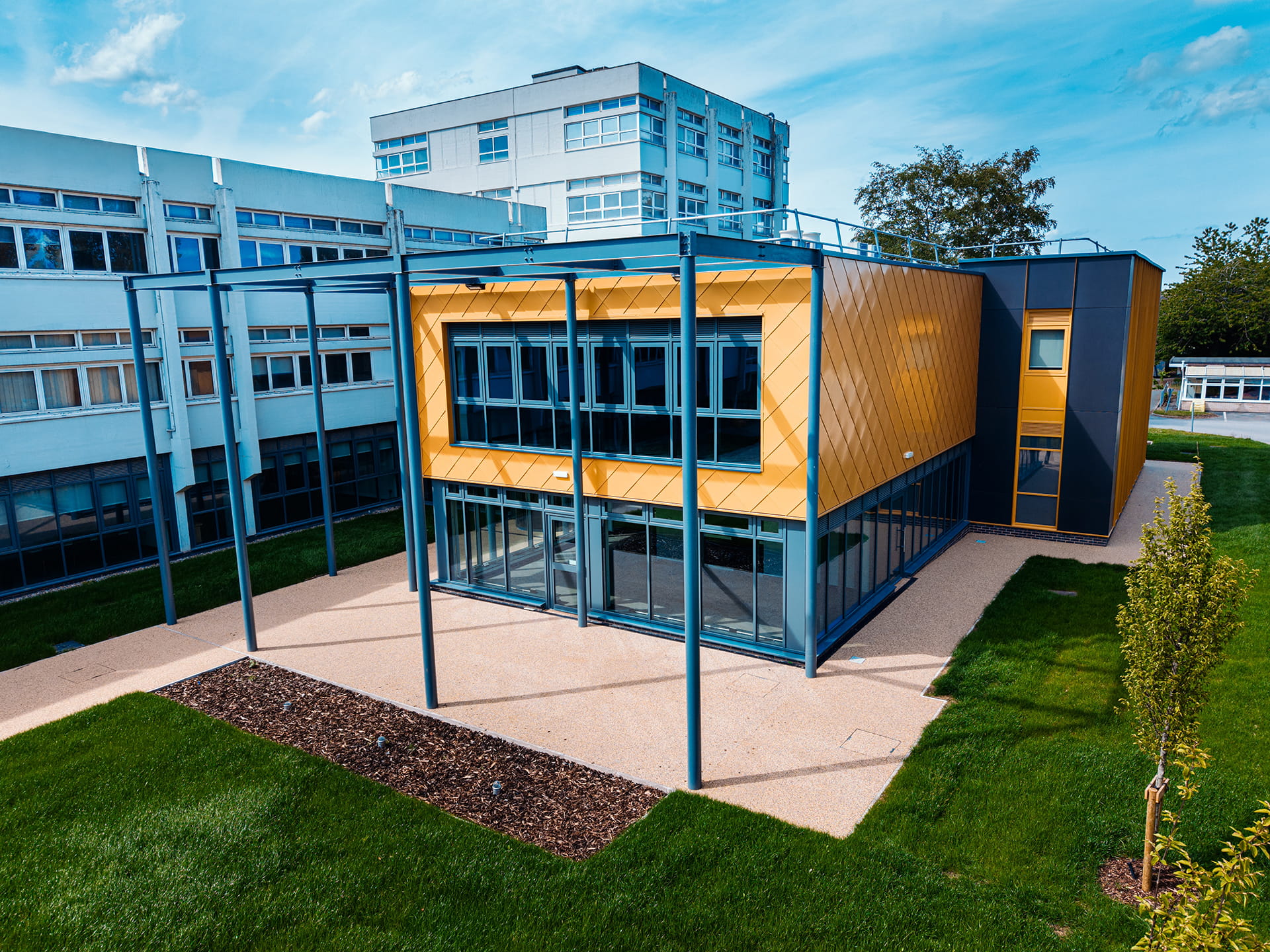 Simulation and Immersive Learning Centre building external shot