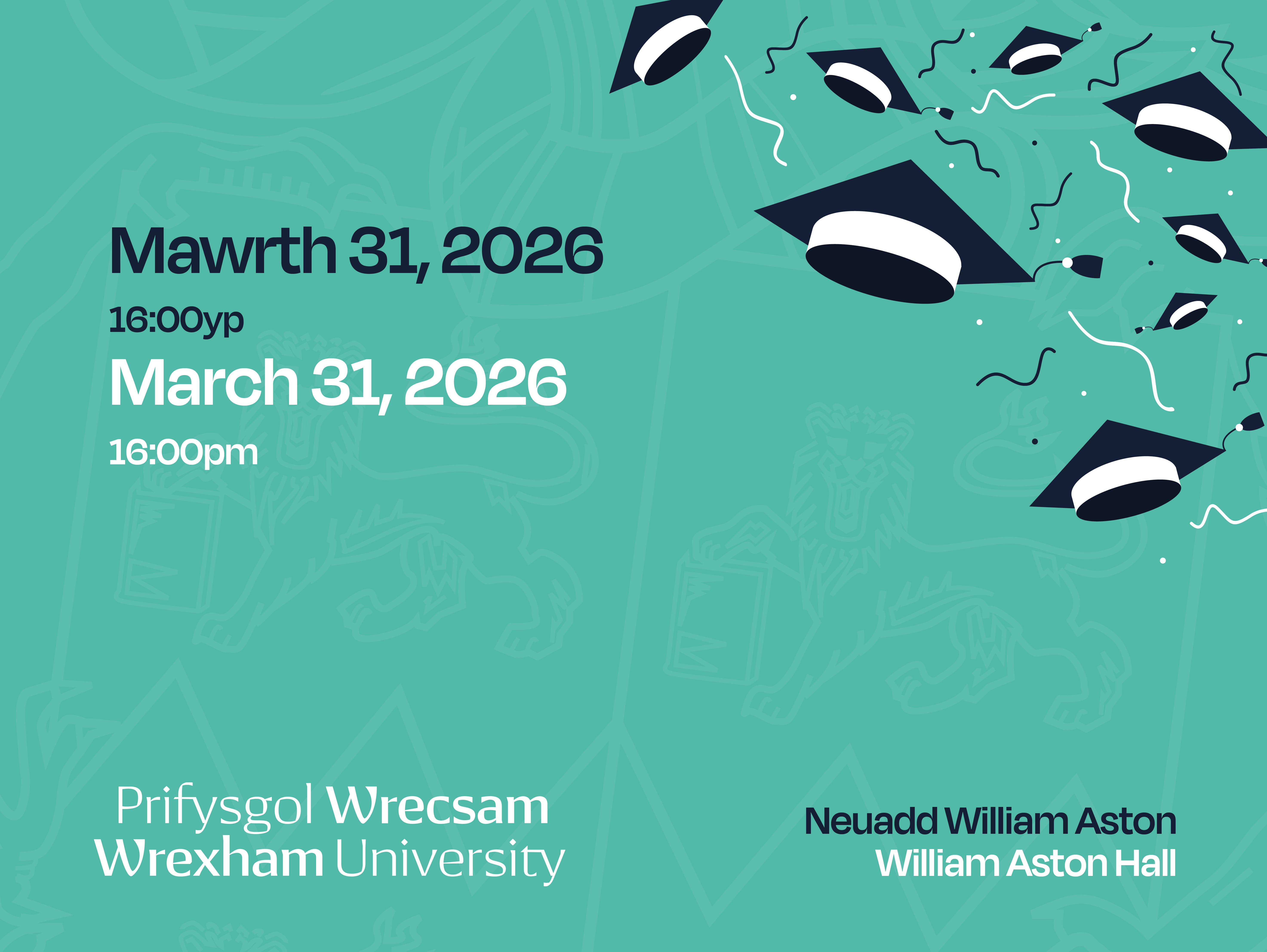 Ceremony C graduation banner 2026