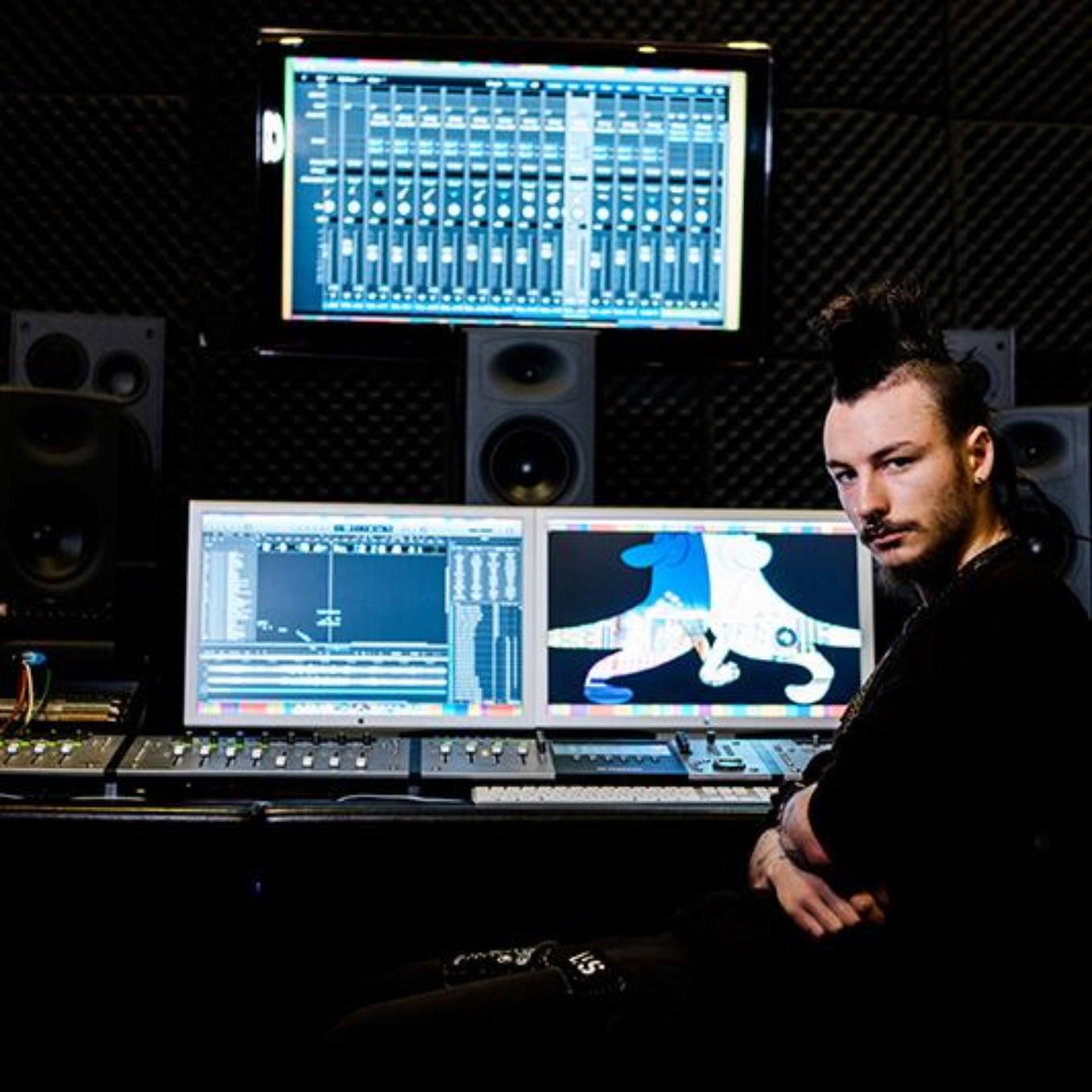 sound tech student