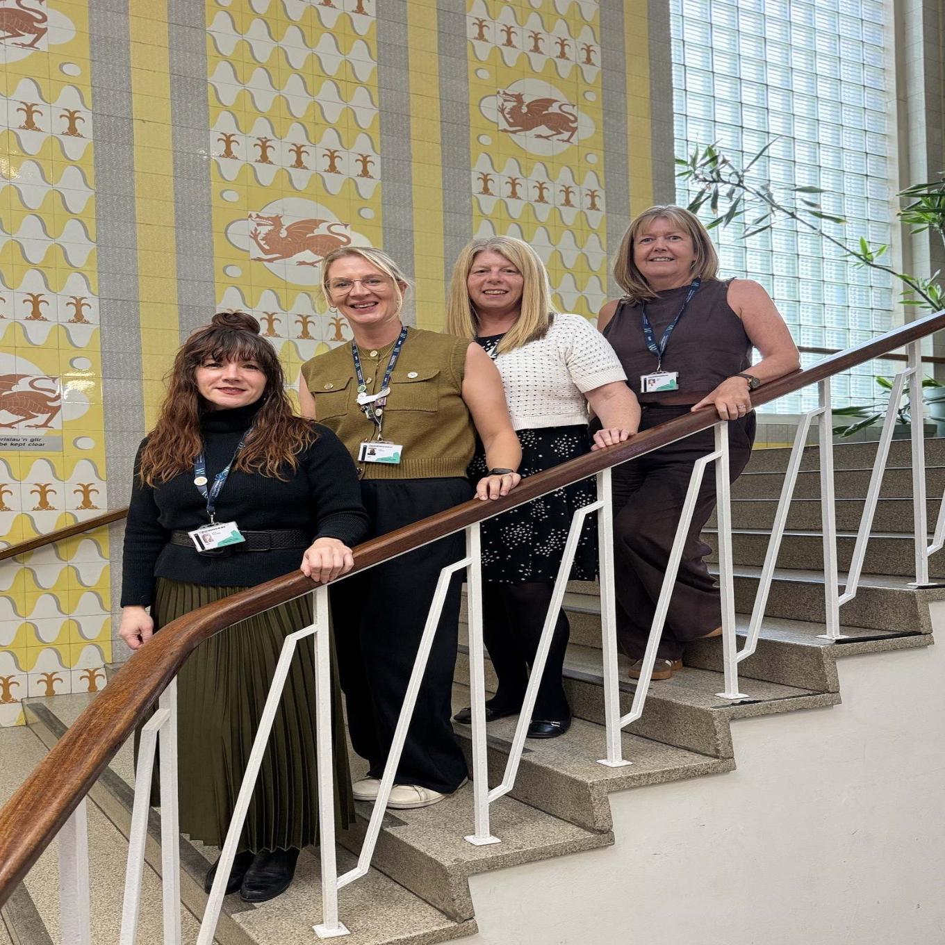 Wrexham University staff who act as Menopause Champions