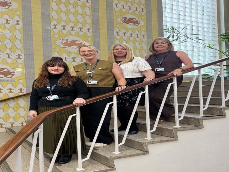 Wrexham University staff who act as Menopause Champions