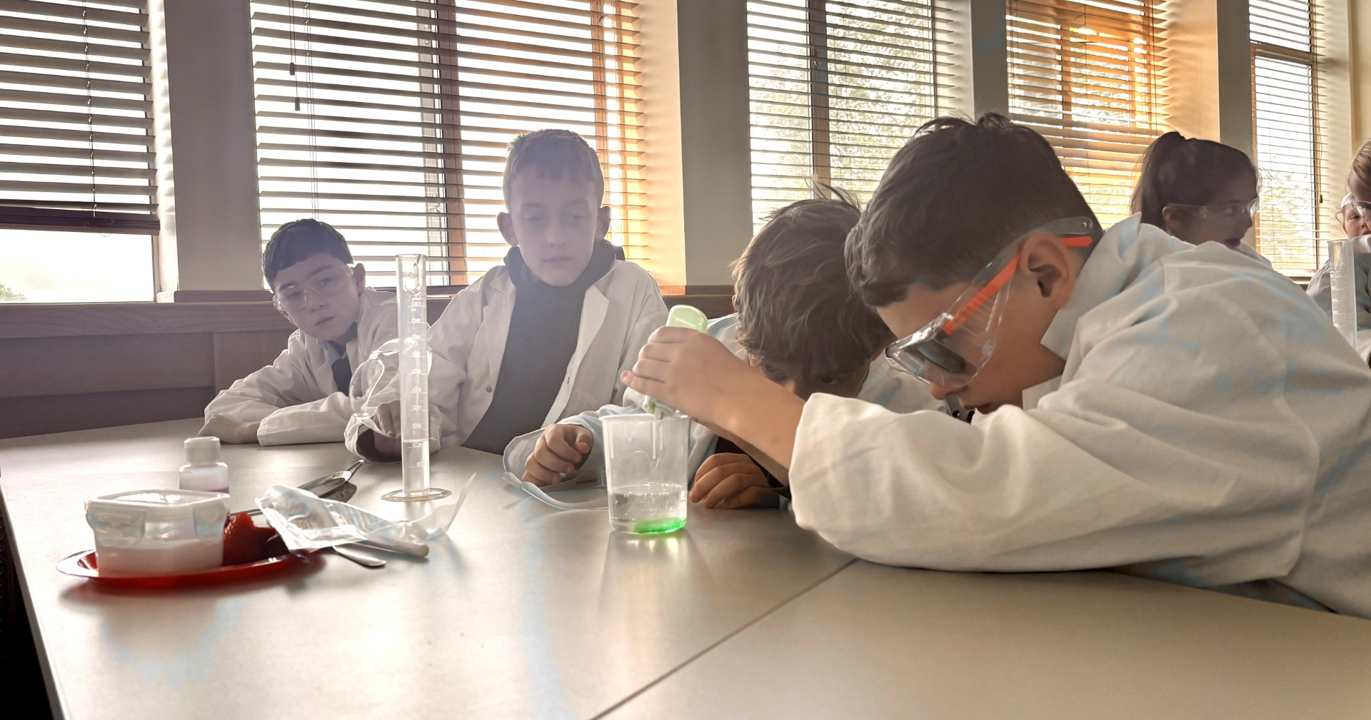 pupils at work