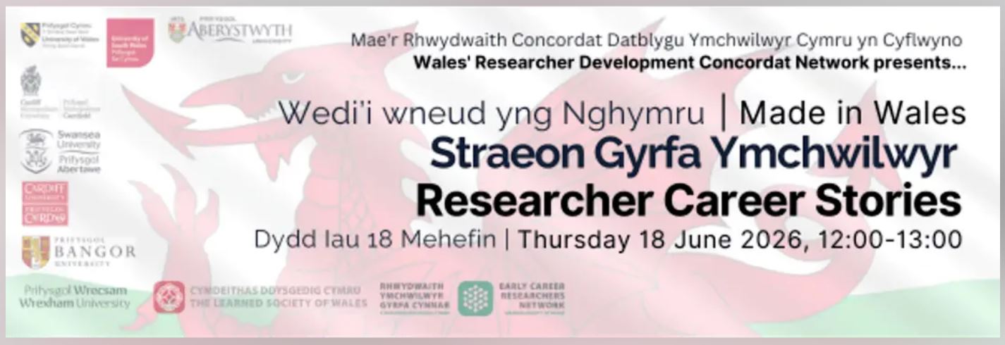 Made in Wales bilingual banner