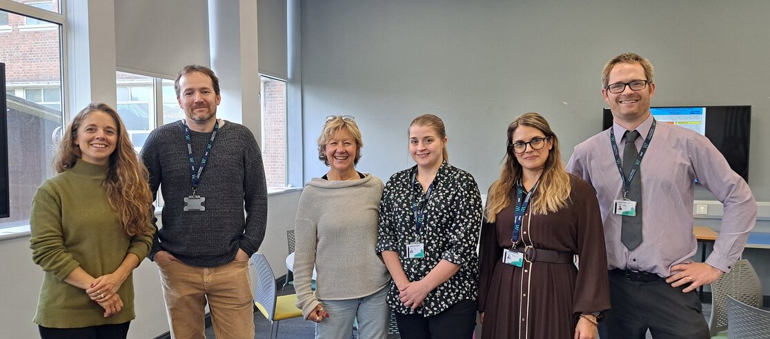 a team of allied health and nursing staff