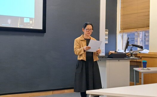 Phoey chairing open house