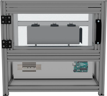 A heatsink temperature measurement test-rig