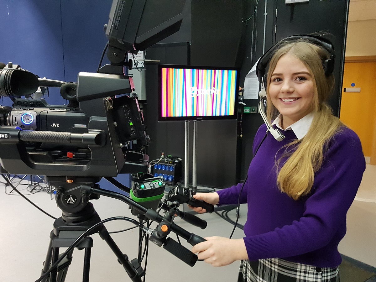 Ellesmere College CIB visit TV studio