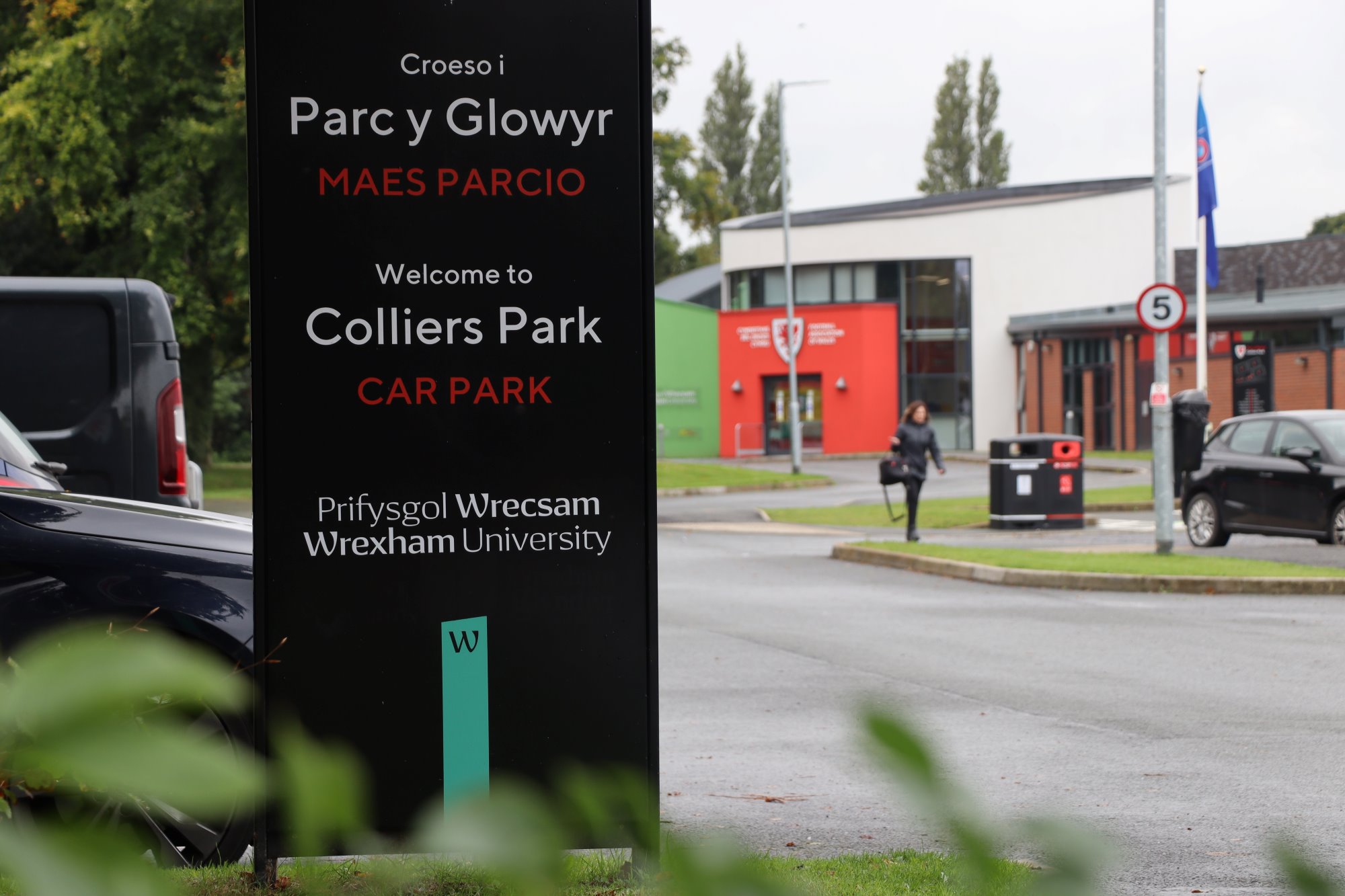 Colliers park building and signage