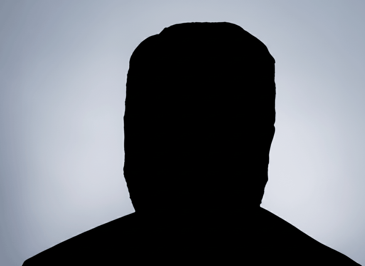 profile silhouette man