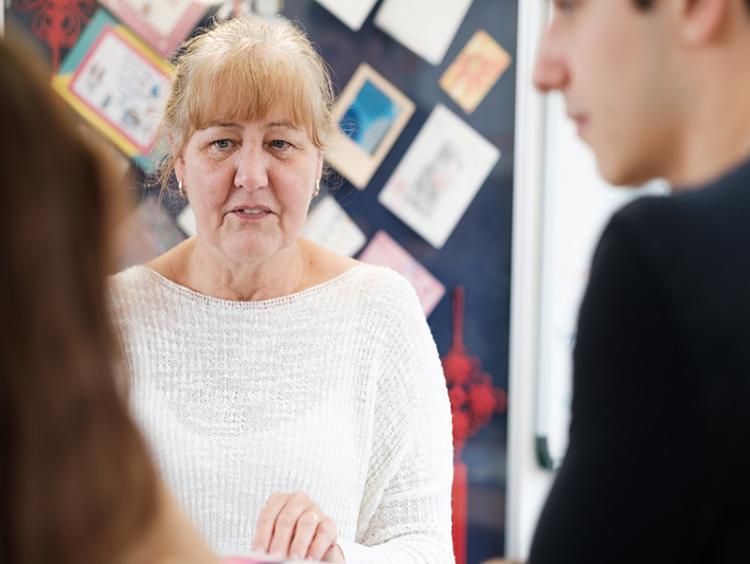 Students with a funding advisor