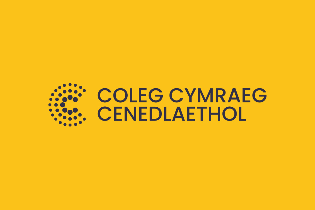 Coleg cymraeg cenedlaethol logo